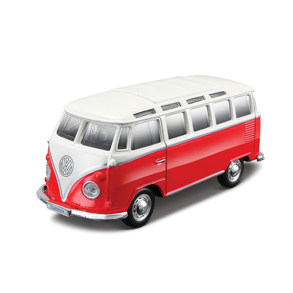 Maisto Volkswagen Van Samba Çek Bırak Oyuncak Araba 12 cm