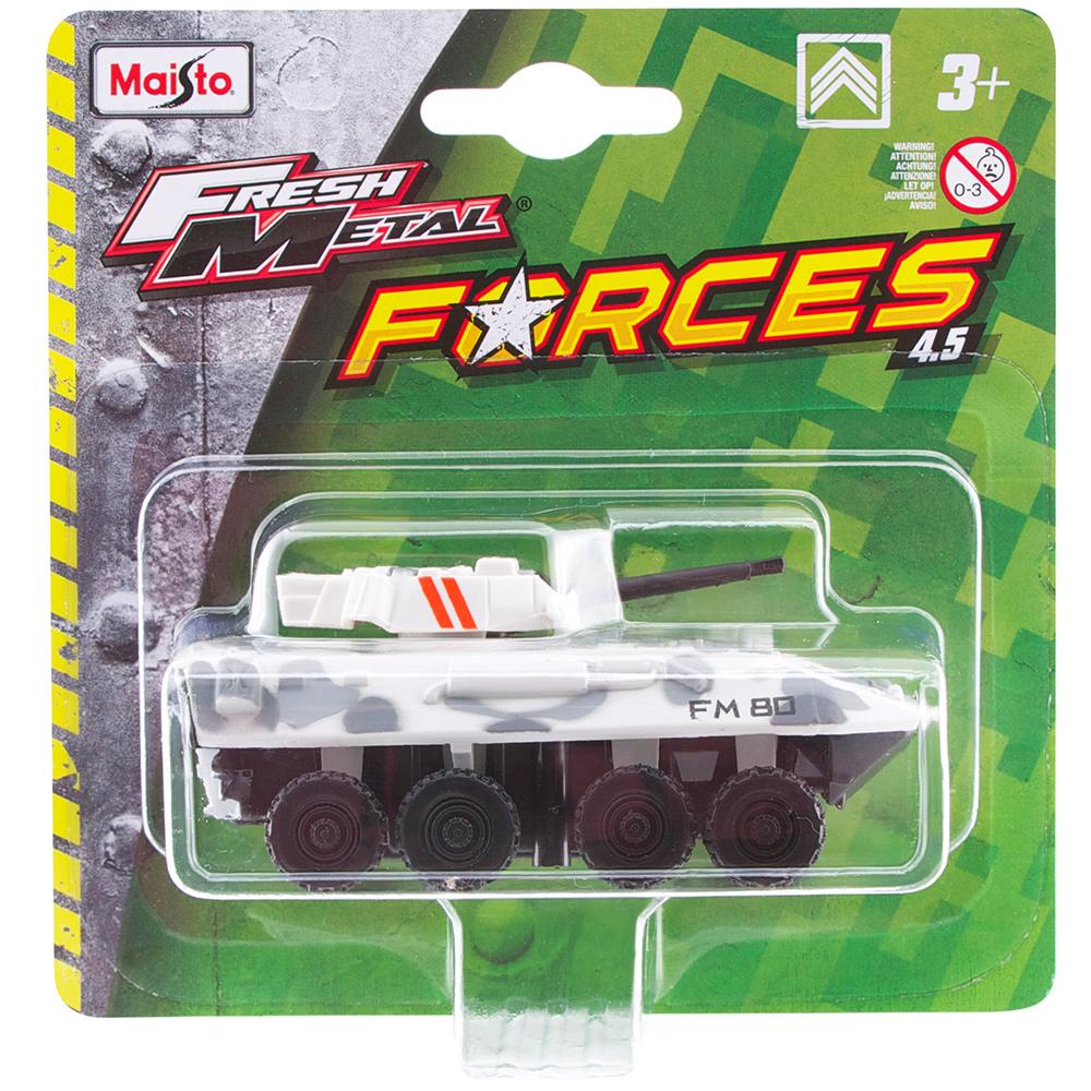 Maisto M.F Askeri Savaş Aracı Tank Xray 10 cm Beyaz Kamuflaj