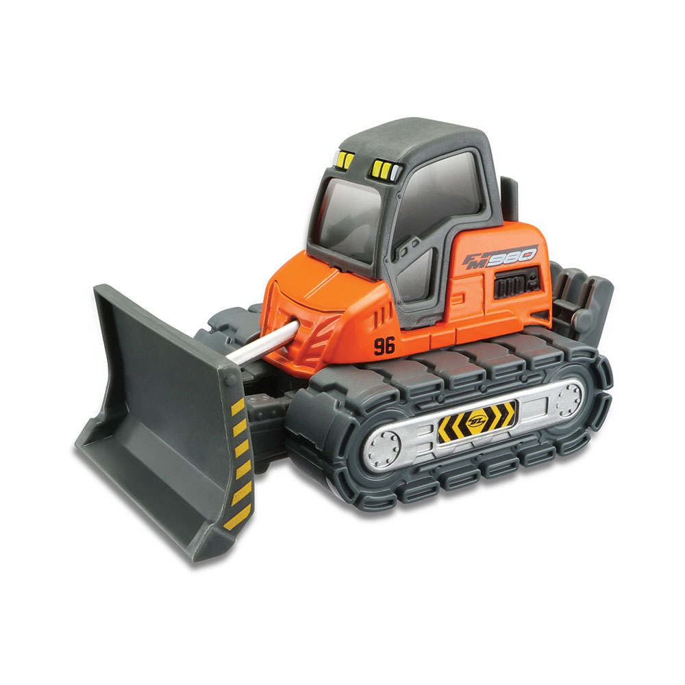 Maisto İnşaat Araçları Turuncu İş Makinası Metal Gövdeli 11 cm