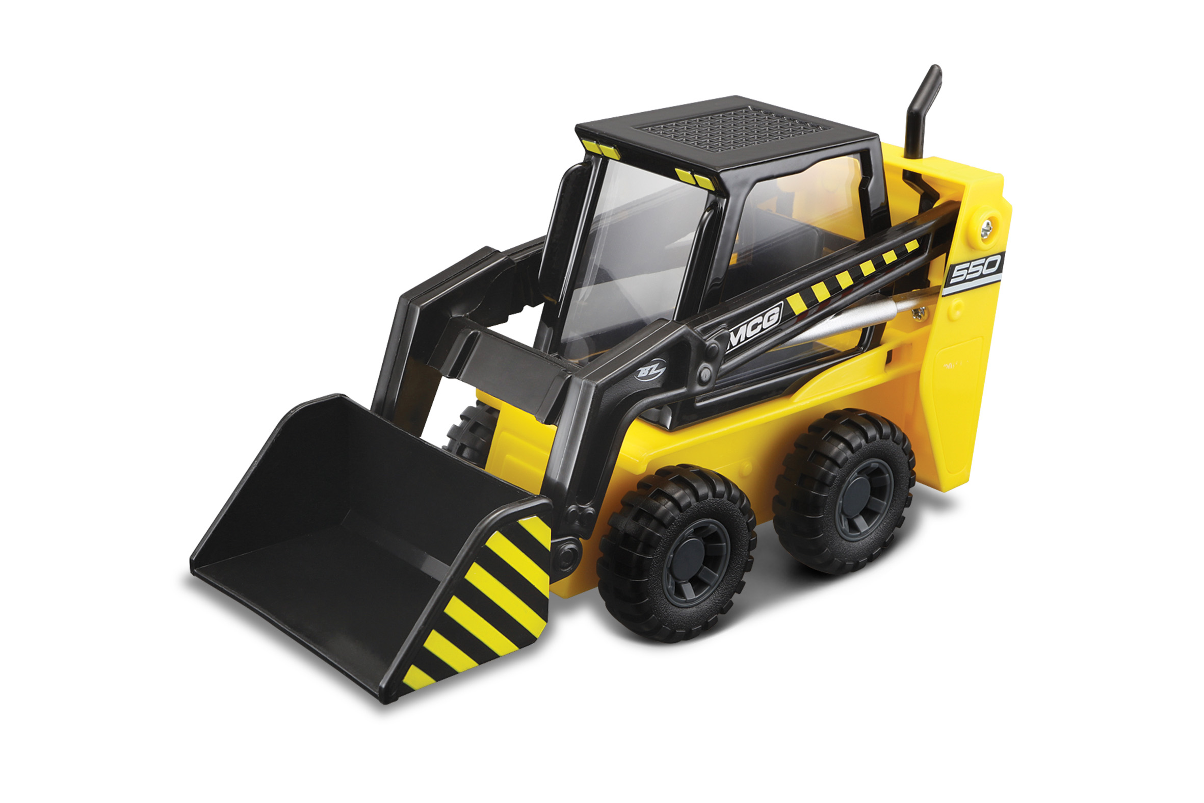 Maisto İnşaat Araçları Sarı Street Skid İş Makinası Metal Gövdeli