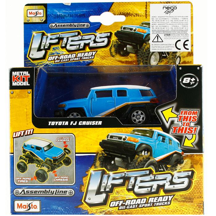 Maisto Lifters Toyota FJ Cruiser Metal Model Kit11cm