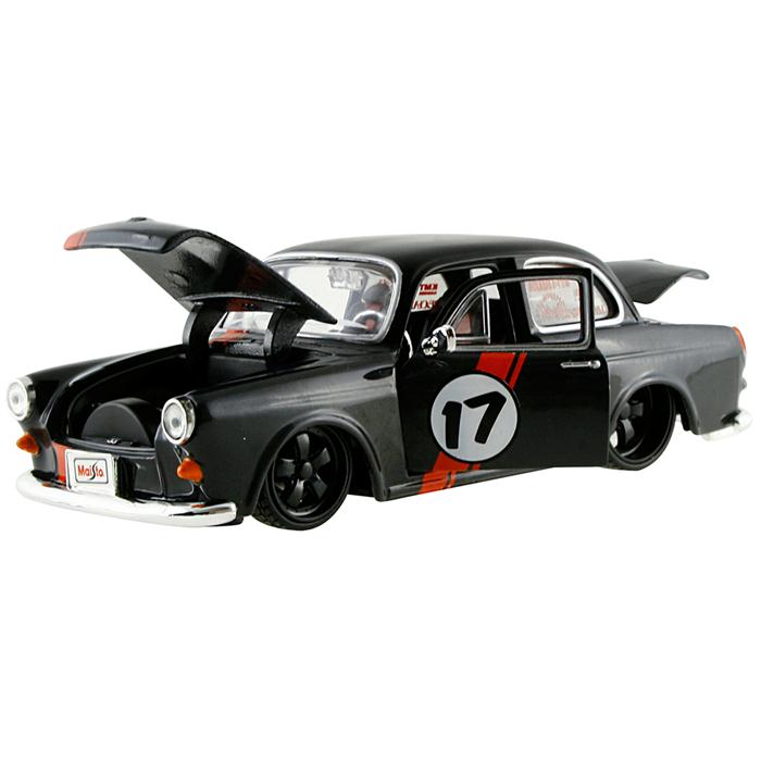 Maisto Volkswagen 1600 Notchback 1:24 Model Araba ProRodz Siyah
