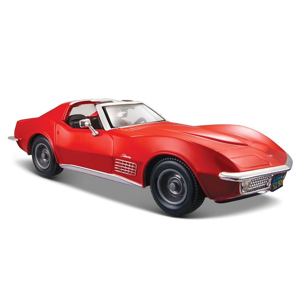 Maisto 1/24 1970 Chevrolet Corvette Model Araba Kırmızı
