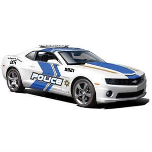 Maisto - 31208 - Véhicule Miniature - Modèle À L'échelle - Chevrolet Camaro Ss Rs Police - 2010 - Echelle 1/24, Blanc/Bleu : Maisto Maisto - 31208 - Véhicule Miniature - Modèle À L'échelle - Chevrolet Camaro Ss Rs Police - 2010 - Echelle 1/24, Blanc/Bleu : Maisto