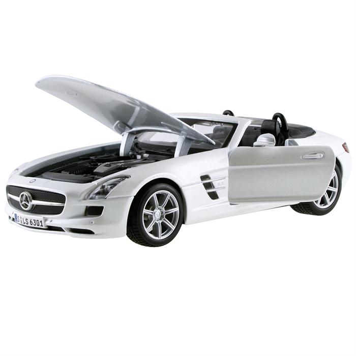 Maisto Mercedes-Benz SLS AMG Roadster 1:24 Model Araba S/E Beyaz