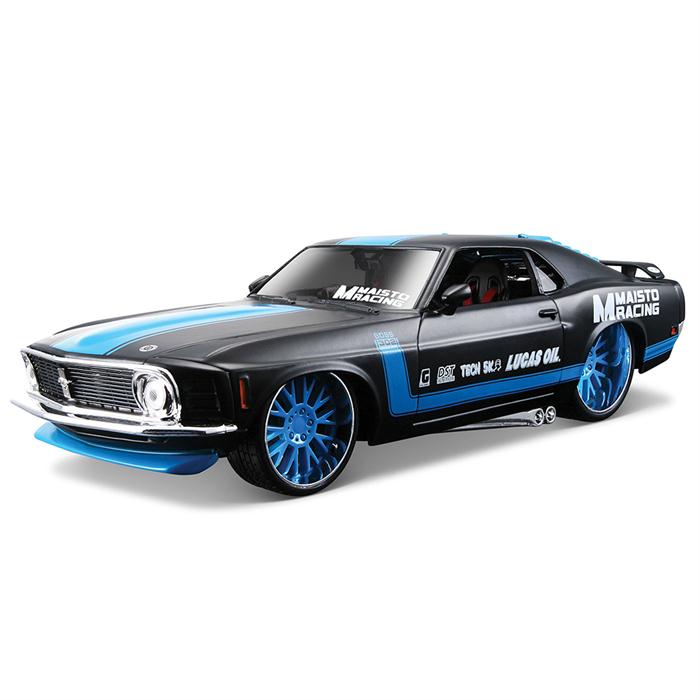 Maisto Ford Mustang Boss 1970 1:24 Model Araba Pro Rodz Siyah