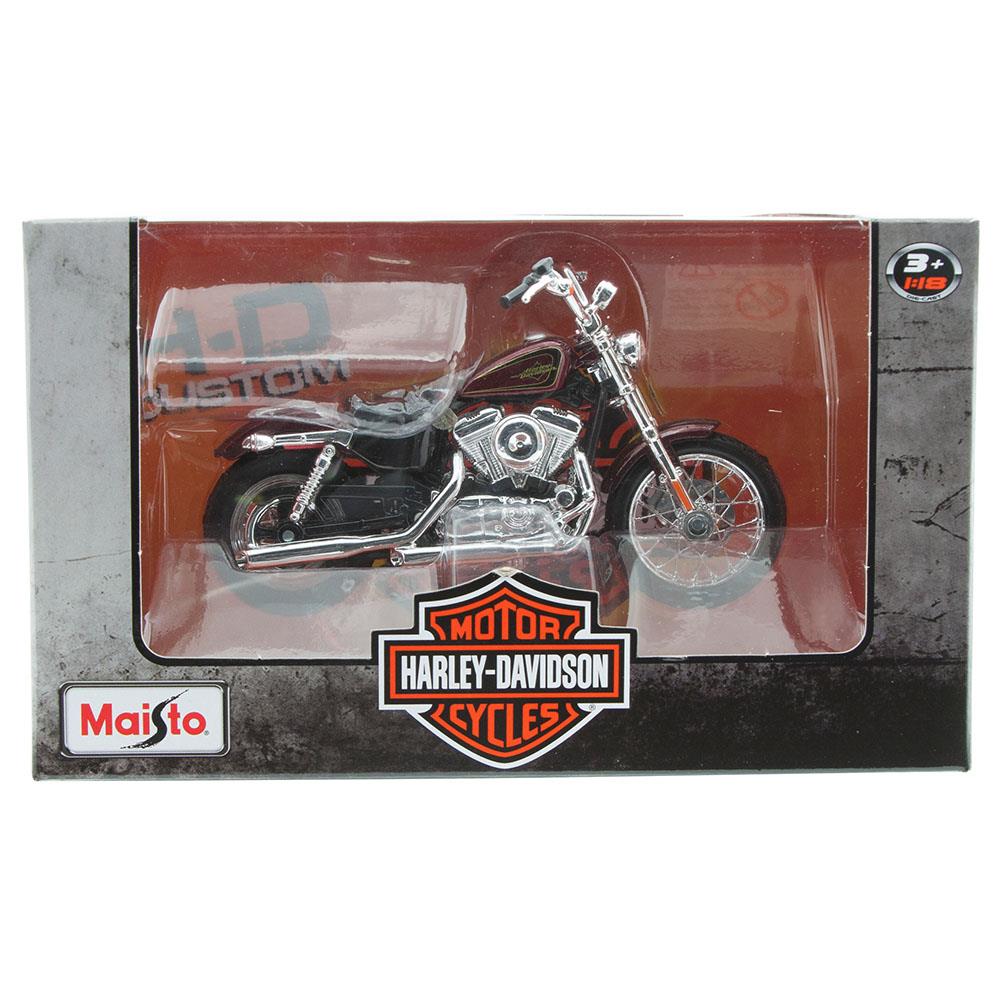 Maisto Harley Davidson 2012 XL1200V 72 1:18 Model Motorsiklet