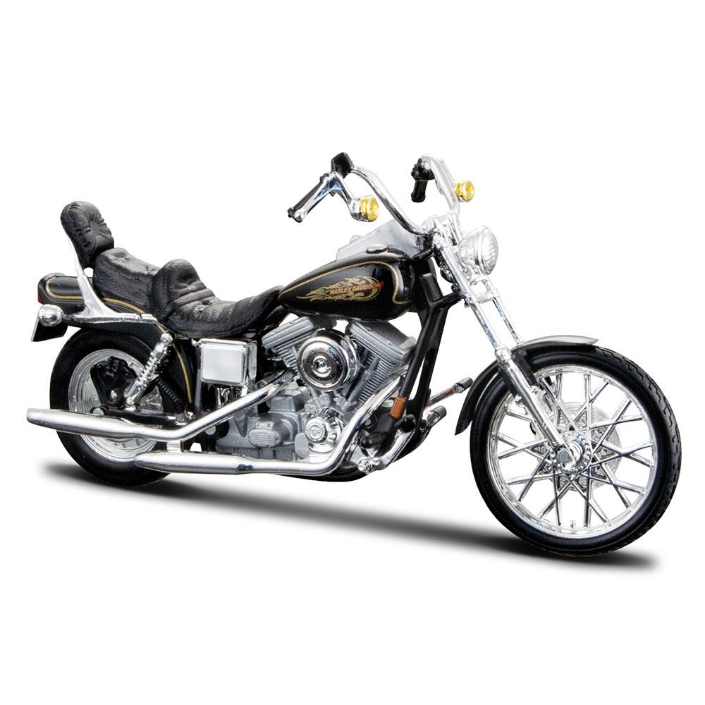 Maisto Harley Davidson 1997 FXDWG Dyna 1:18 Model Motorsiklet