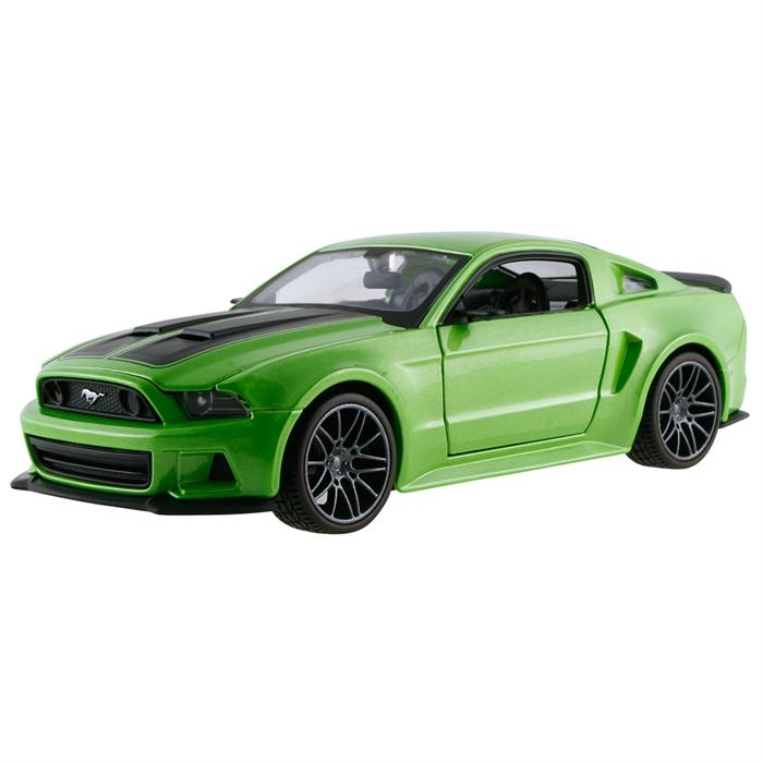 Maisto 2014 Ford Mustang Street Racer 1:24 Model Araba S/E Yeşil