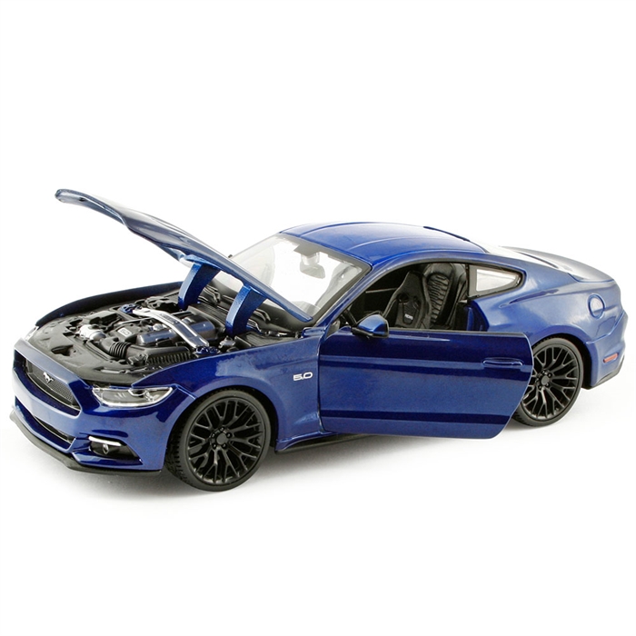 Maisto 1/24 2015 Ford Mustang GT Model Araba Lacivert