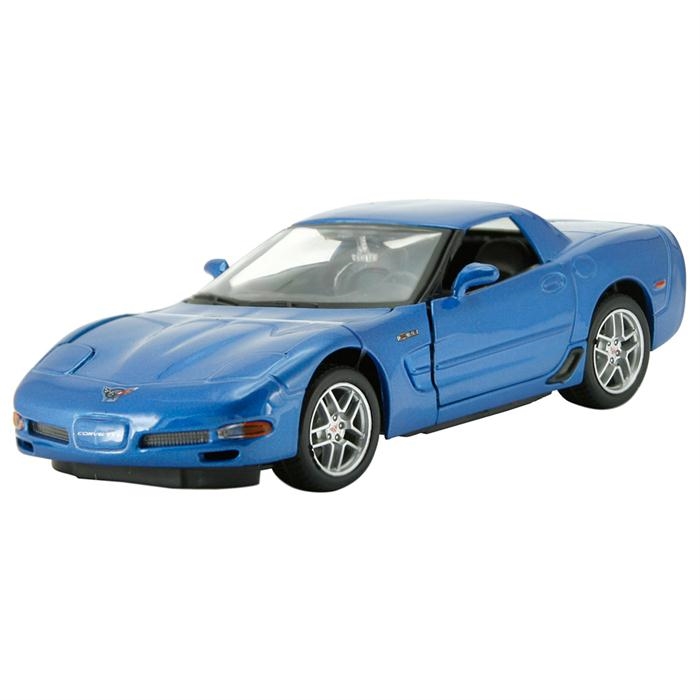 Maisto Corvette Z06 1:24 Model Araba S/E Mavi | Loco Poco Oyuncak