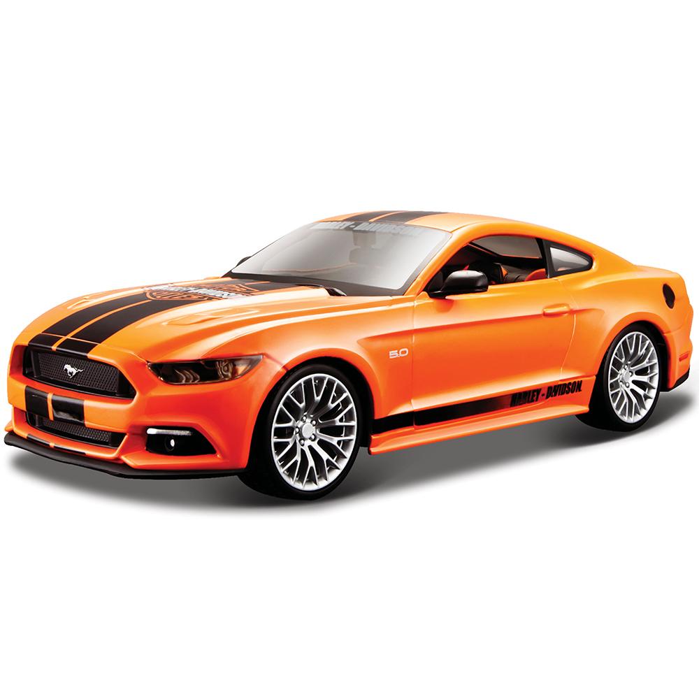Maisto Ford Mustang GT 2015 1:24 Harley Davidson Model Araba Turu