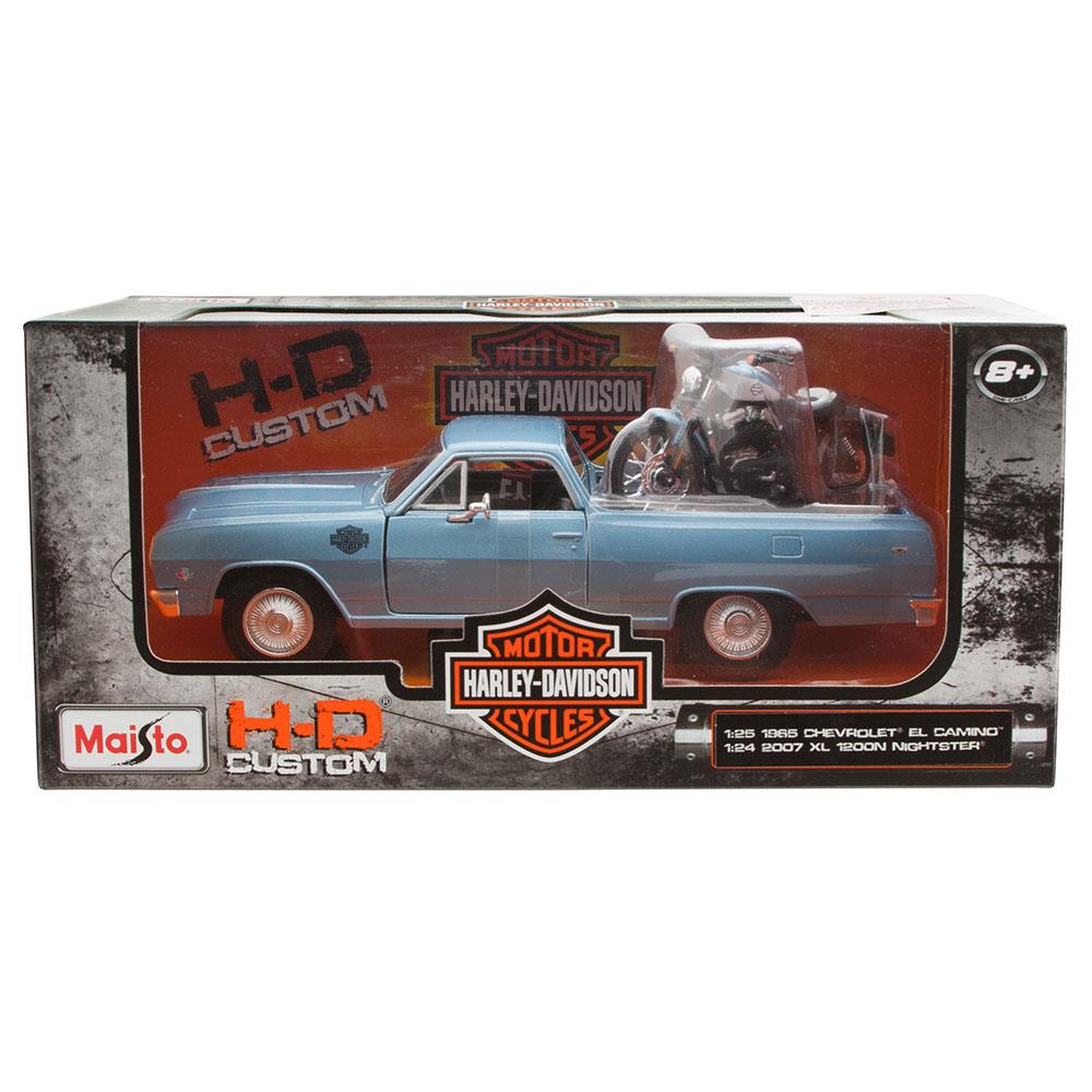 Maisto 1:25 Harley-Davidson 1965 Chevrolet El Camino Model Araba