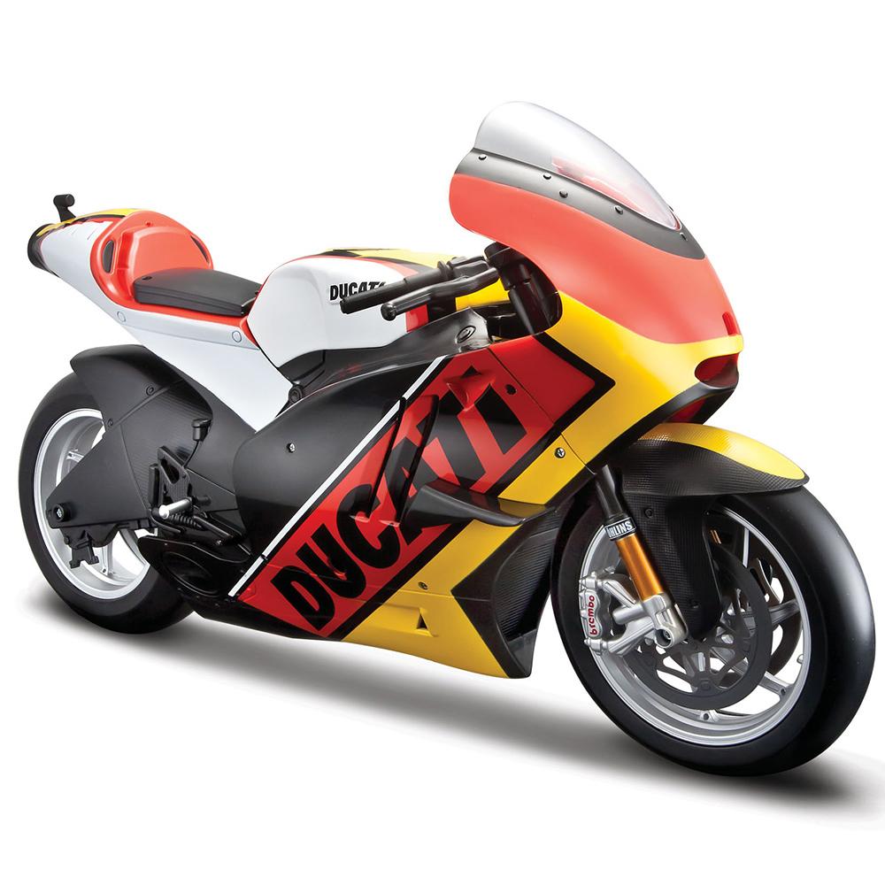 Maisto 2011 Ducati Desmosedici 1:6 Model Motorsiklet Sarı