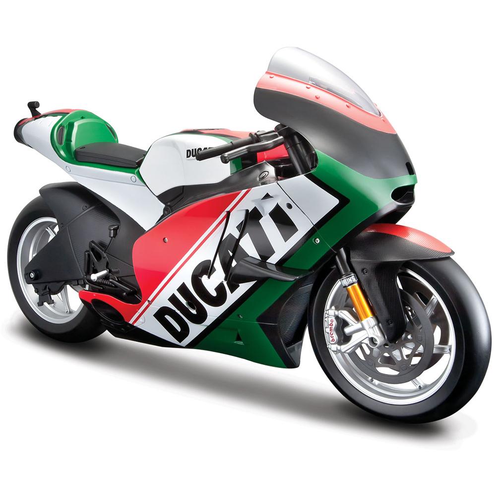 Maisto 2011 Ducati Desmosedici 1:6 Model Motorsiklet Yeşil