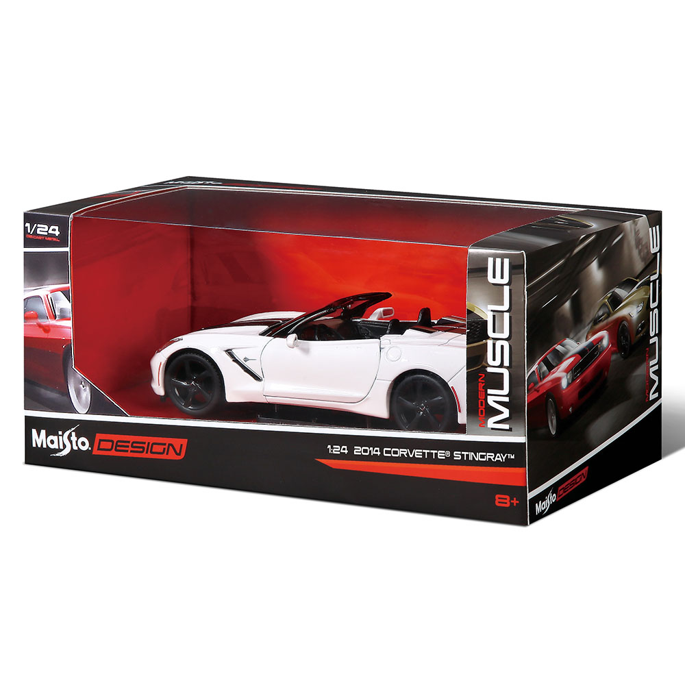 Maisto 1:24 2014 Corvette Stingray Model Araba