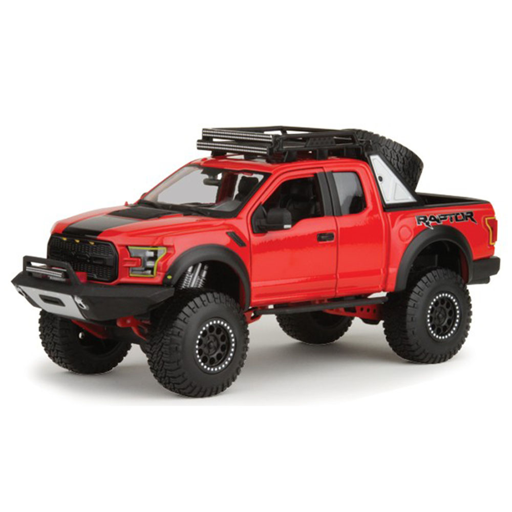 Maisto 2017 Ford F-150 Raptor 1:24 Model Araba Kırmızı