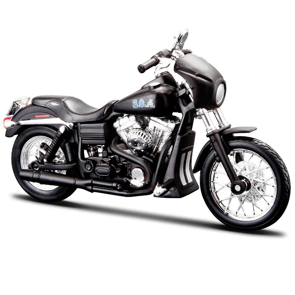 Sons Of Anarchy 2006 Harley Davidson Street Bob TIG 1:24 Model Mo