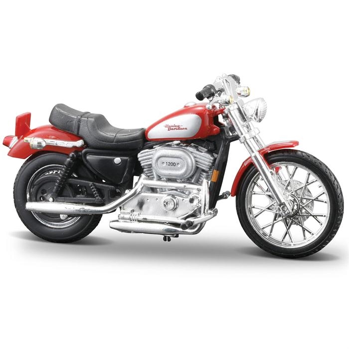 Maisto Harley Davidson 2002 XL Sportster 1200C 1:24 Model Motorsi
