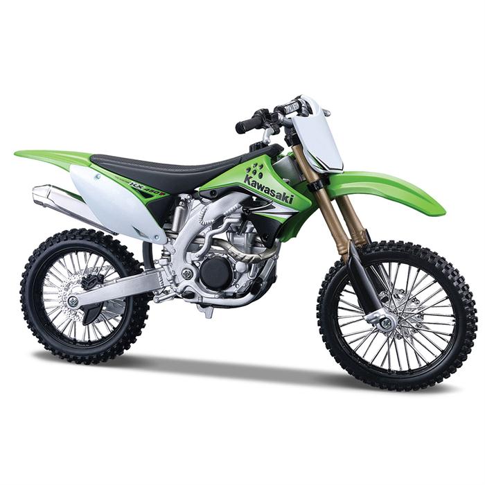 Maisto 1:12 Kawasaki KX 450F Model Maket Kit Motorsiklet