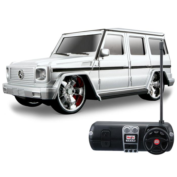 Maisto Tech 1:24 Mercedes-Benz G-Class U/K Araba Beyaz