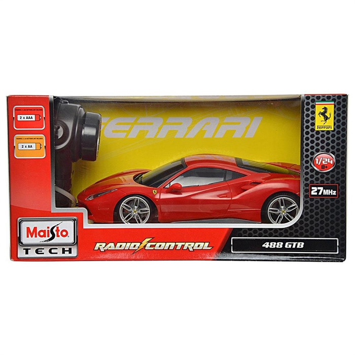 Maisto Tech 1:24 Ferrari 488 GTB U/K 