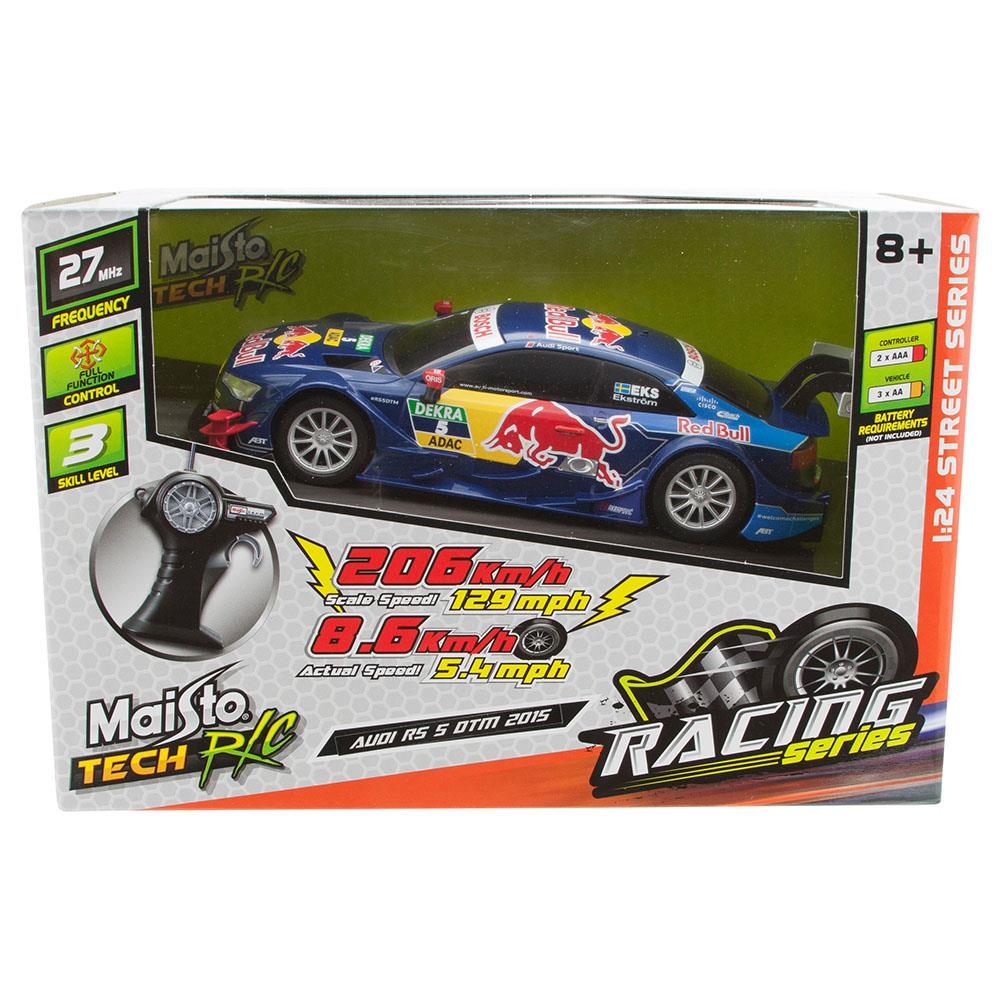 Maisto Tech 1:24 2015 Audi RS 5 DTM Uzaktan Kumandalı Araba Mavi