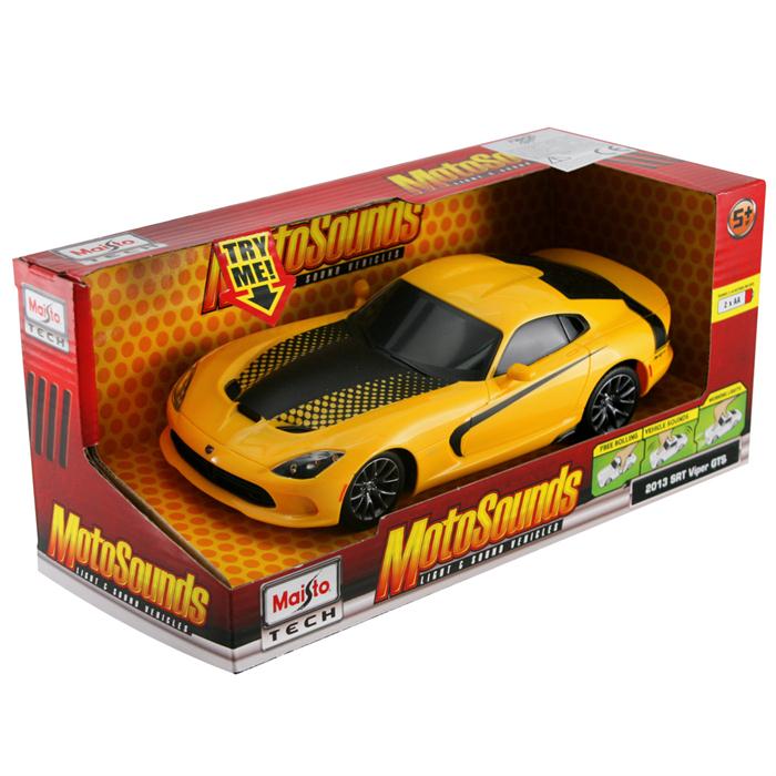 Maisto 2013 SRT Viper GTS Sesli Işıklı Araba 1:24