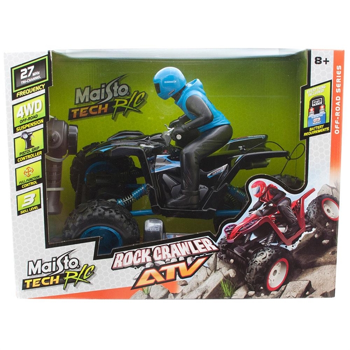 Maisto Tech Rock Crawler ATV U/K Motor Mavi