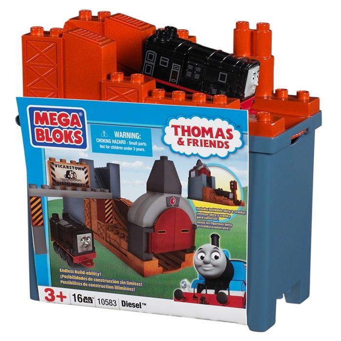 Mega Bloks Thomas Diesel Küçük Kova 17 Parça