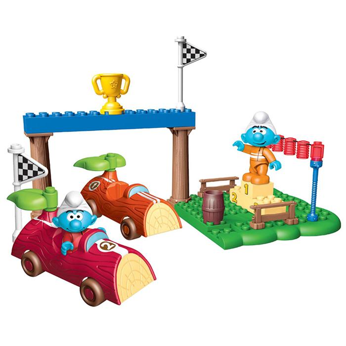 Mega Bloks Şirinler Yarış Pisti Oyun Seti