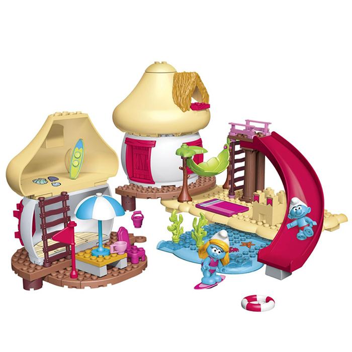 Şirinler Blok Büyük Plaj Oyun Seti