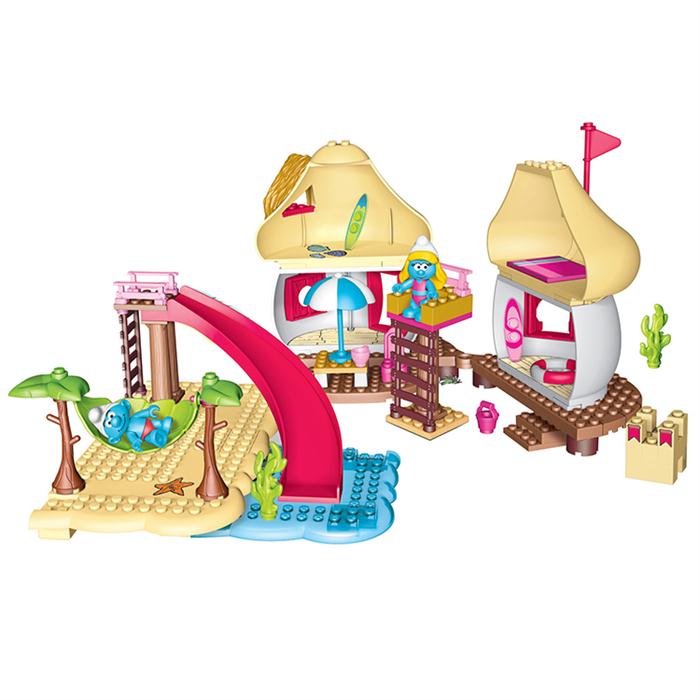 Şirinler Blok Büyük Plaj Oyun Seti
