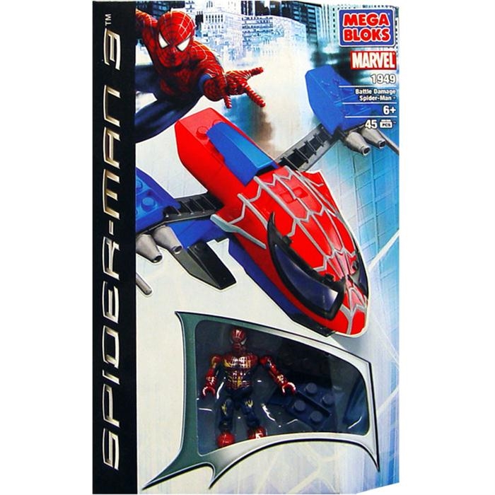 Mega Bloks Spiderman ve Savaş Uçağı