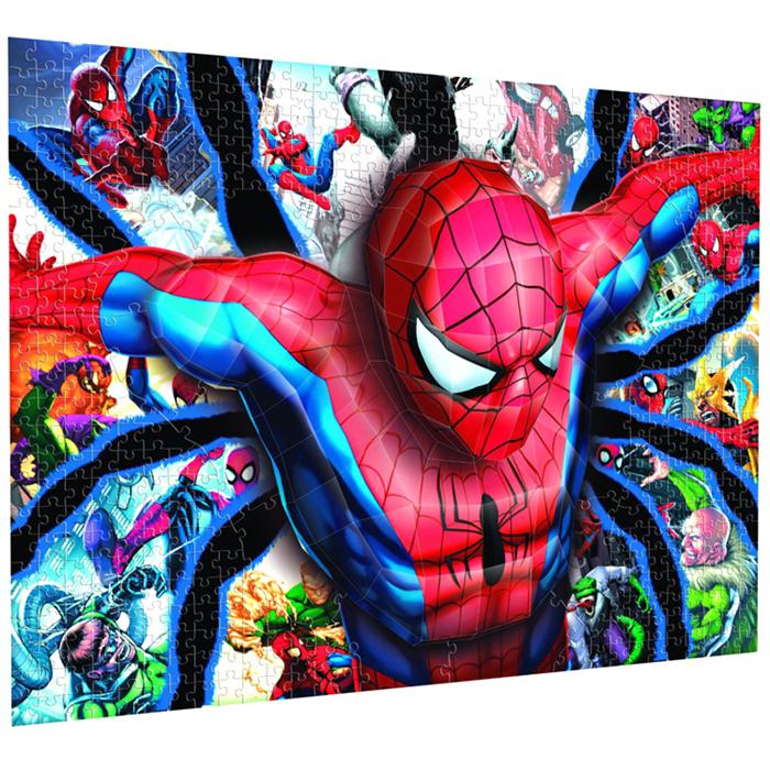 Mega Puzzles 100 Parça 3D Puzzle Breakthrough Spiderman