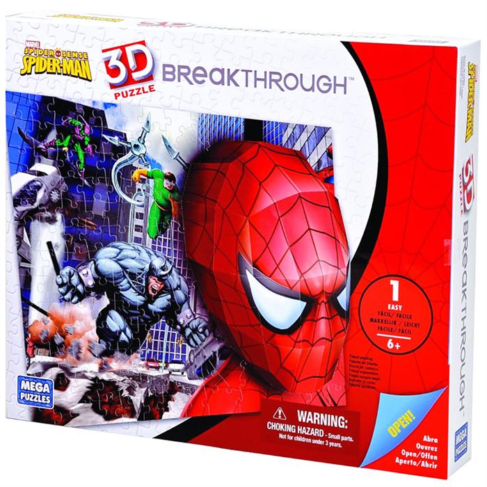 Mega Puzzles 100 Parça 3D Puzzle B. Spiderman Battle