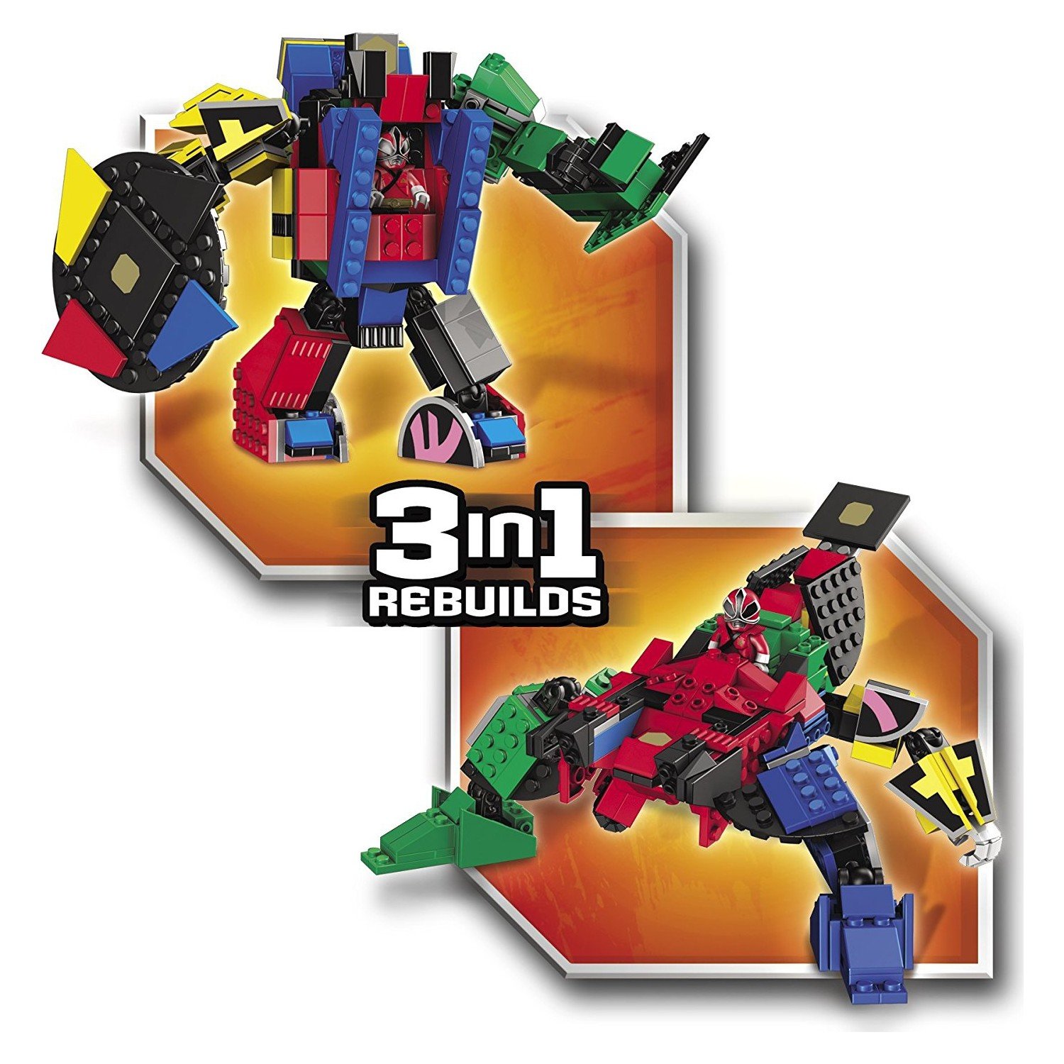 Mega Bloks Power Rangers Ss Megazord