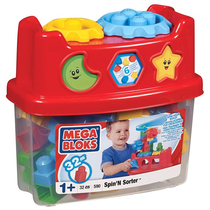 Mega Bloks Eğlenceli Renkli Bloklar ve Kovası Oyun Seti