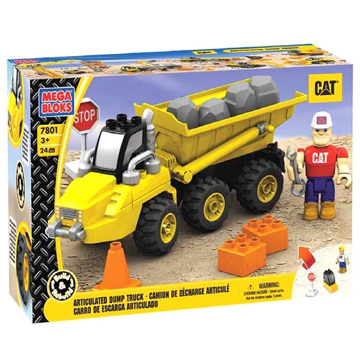Mega Bloks Cat Articulated Dump Truck Oyun Seti