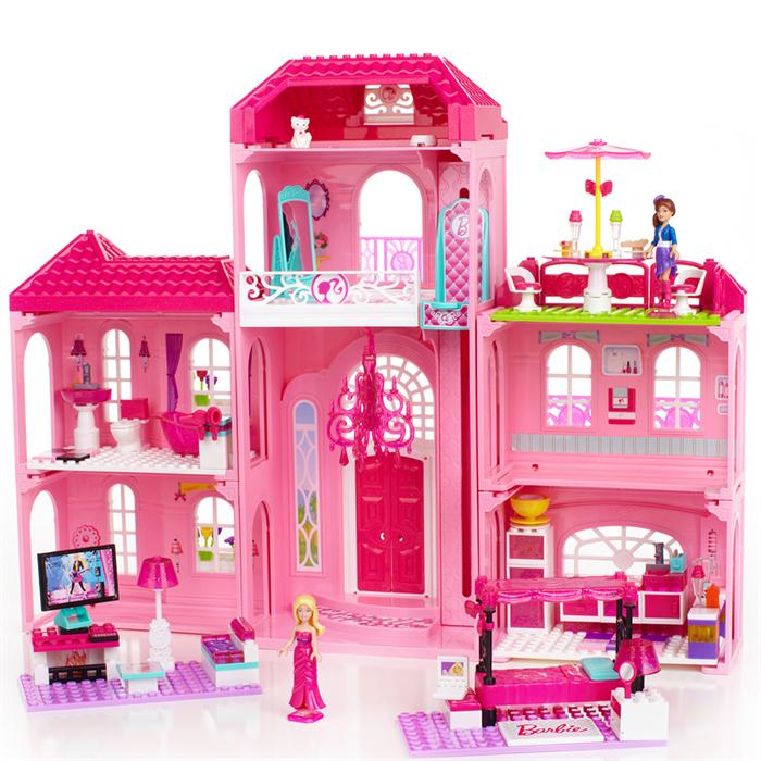 Mega Bloks Barbie’nin Lüks Malikanesi Oyun Seti