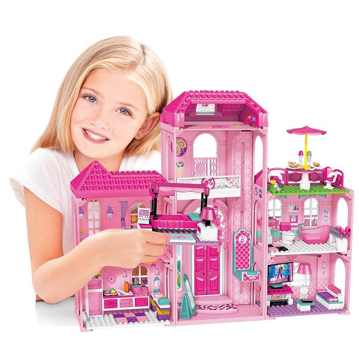 Mega Bloks Barbie’nin Lüks Malikanesi Oyun Seti