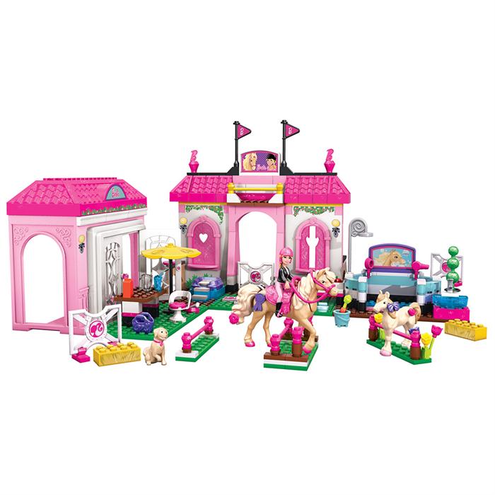 Mega Bloks Barbie Pony Ve Jokey Oyun Seti