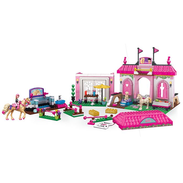 Mega Bloks Barbie Pony Ve Jokey Oyun Seti