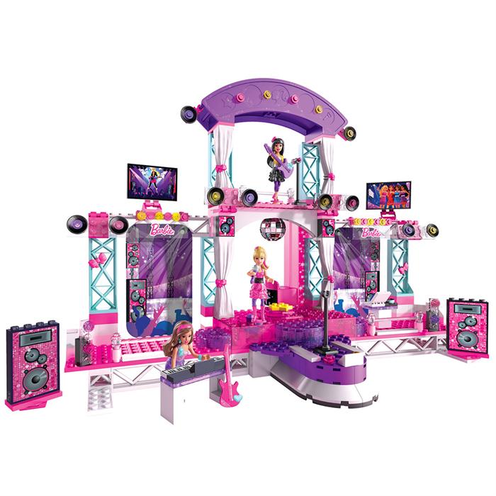 Mega Bloks Barbie Rock Star Sahnesi Oyun Seti