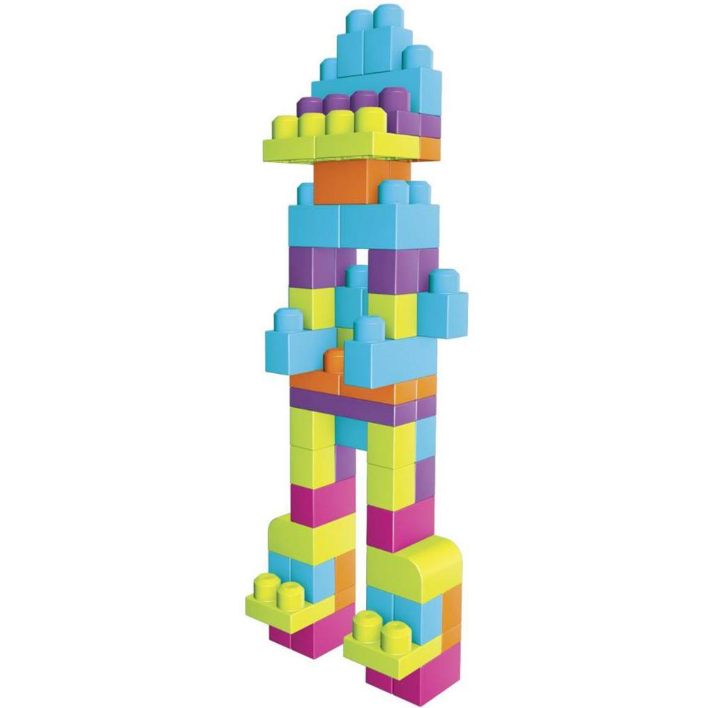 Mega Bloks Çantalı Renkli Bloklar 60 Parça