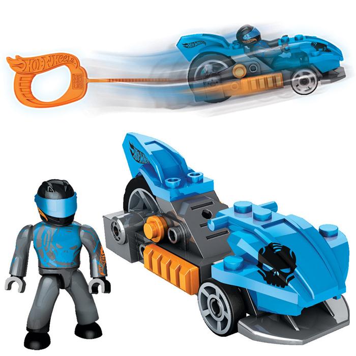Mega Bloks Hot Wheels Çek Bırak Araba Mavi