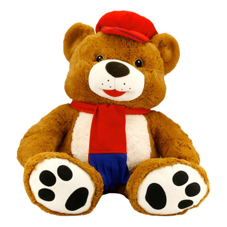 Neco Plush Çapkın Ayı Peluş Oyuncak 55 cm