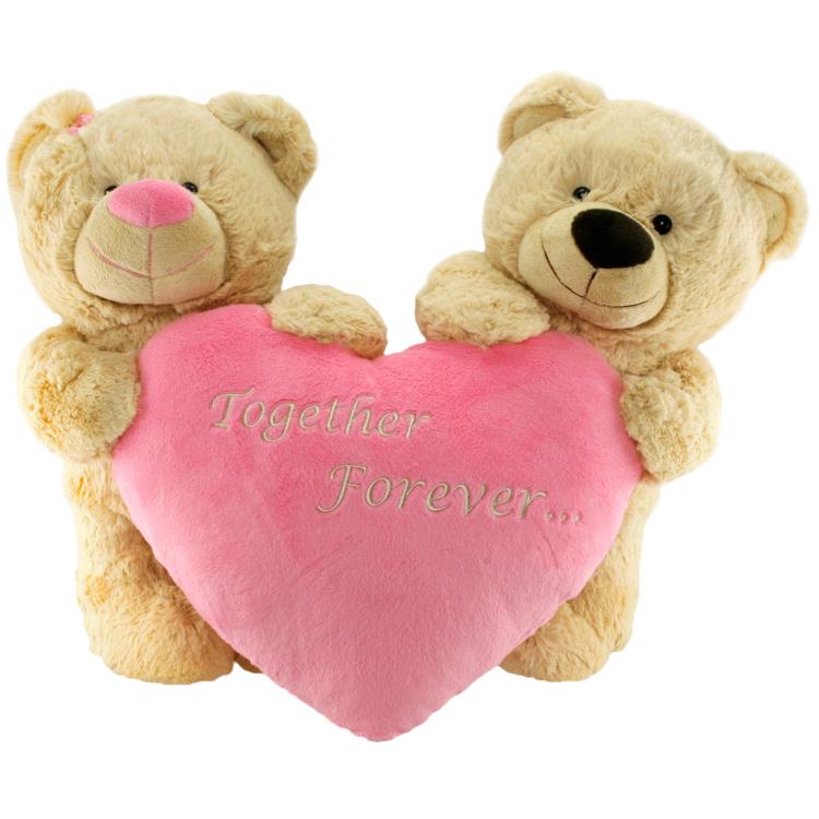 Neco Plush Forever Together Şirin Ayılar Peluş 40 cm