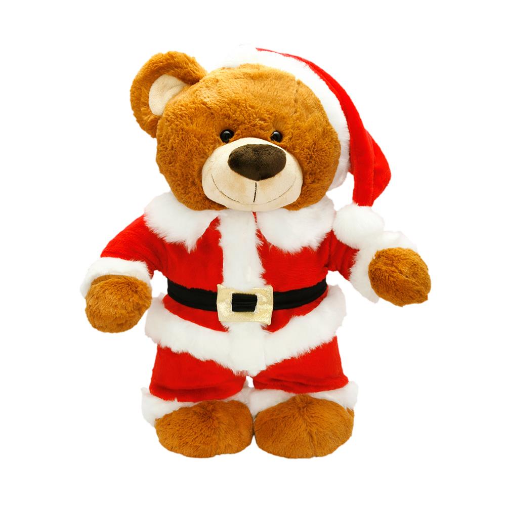 Neco Plush Noel Baba Ayakta Ayı Peluş Oyuncak 55 Cm