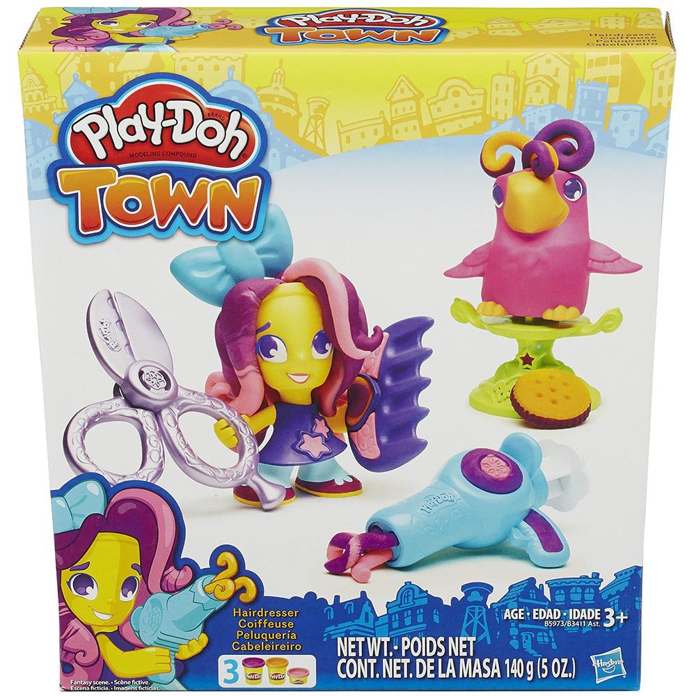 Play Doh Town Hairdresser Ve Minik Arkadaşı B5973